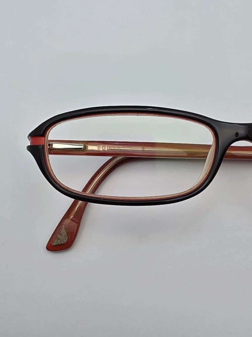 Emporio Armani EA9305/N GAQ Black Pink Petite Eyeglasses Frame w/ Flexhinge 51mm